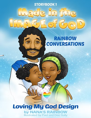 Nana Rainbow Bedtime Bible Stories cover showing full image